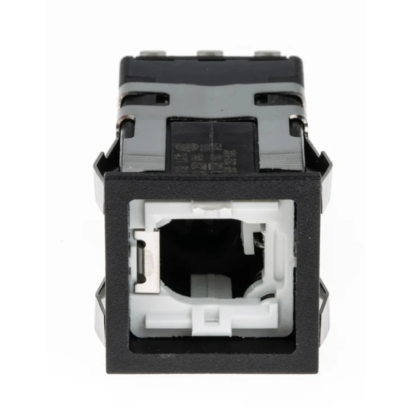 Honeywell Technologies AML21 Series Front Panel Mount Black Rectangular Momentary Push Button Switch DPDT IP67 AML21CBA2AD
