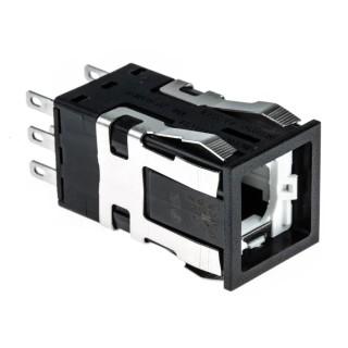Honeywell Technologies ALM21 Series Push Button Switch, Front Panel Mount Black, DPDT, IP67 AML21