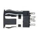 Honeywell Technologies ALM21 Series Push Button Switch, Front Panel Mount Black, DPDT, IP67 AML21