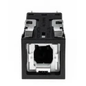 Honeywell Technologies ALM21 Series Push Button Switch, Front Panel Mount Black, DPDT, IP67 AML21