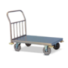 Platform Trolley For Industrial SS Grey 2x1.5ft