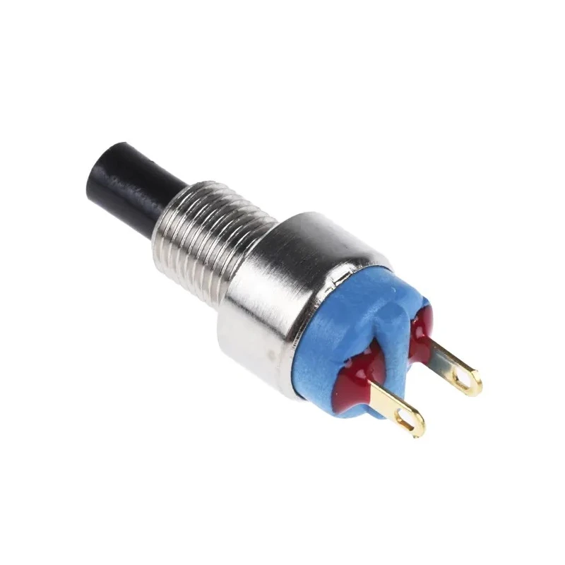 APEM 9000 Series Miniature Push Button Switch Momentary Panel Mount 6.5 mm Cutout SPST 30 V dc 9633NCD+U482