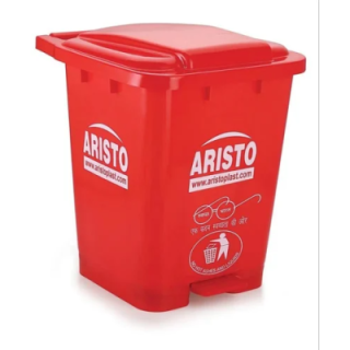 aristo-plastic-pedal-garbage-waste-dustbin-red-28738