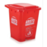 Aristo Plastic Pedal Garbage Waste Red Dustbin