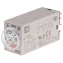 Omron H3Y-4 Series DIN Rail Surface Mount Solid State Timer 24V AC 125V DC 0.5 to 10 min 4-Contact 1-Function H3Y-4 AC24 10M