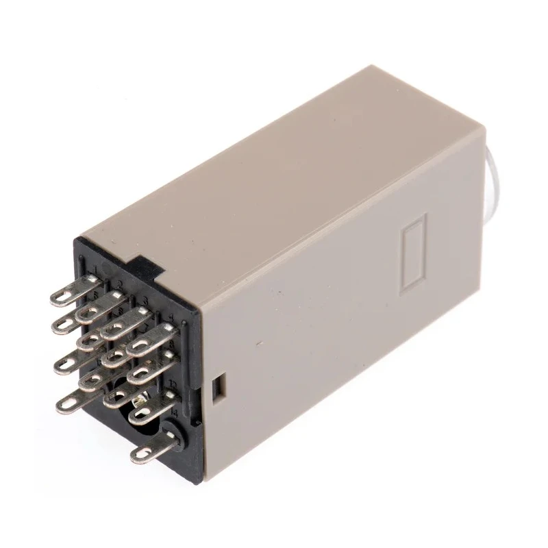 Omron DIN Rail Surface Mount Timer Relay 4-Contact 24 V DC 200-230 V AC 0.5 to 10 min ON Delay H3Y-4 AC200-230 10M
