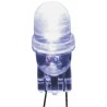 JKL Components White Indicator Lamp, Wedge Base, 10 mm Diameter LE-0503-03W