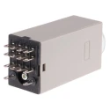Omron DIN Rail, Surface Mount Timer Relay 4PDT 125 V dc 200-230 V ac 0.2 to 5 min 1-Function H3Y-4 AC200-230 5M