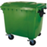 Green Plastic Wheeled Dustbin 50 Litre