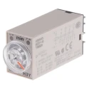 Omron DIN Rail Surface Mount Timer Relay, 4-Contact 4PDT, 125 V dc 24V ac, 1 to 30 min, ON Delay, Plug-In H3Y-4 AC24 30M