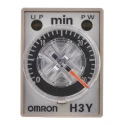 Omron H3Y-4 Series DIN Rail Surface Mount Timer Relay 4-Contact 125 V dc 200-230 V ac 1 to 30 min ON H3Y-4 AC200-230 30M
