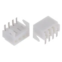 Molex KK 254 Series Right Angle Through Hole PCB Socket, 4-Contact, 1 Row, 2.54 mm Pitch, 250V, 2.5A, Nylon 38-00-1334