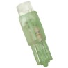 JKL Components Green Indicator Lamp, 12V DC, Wedge Base, 4.5 mm Diameter LE-0504-01G