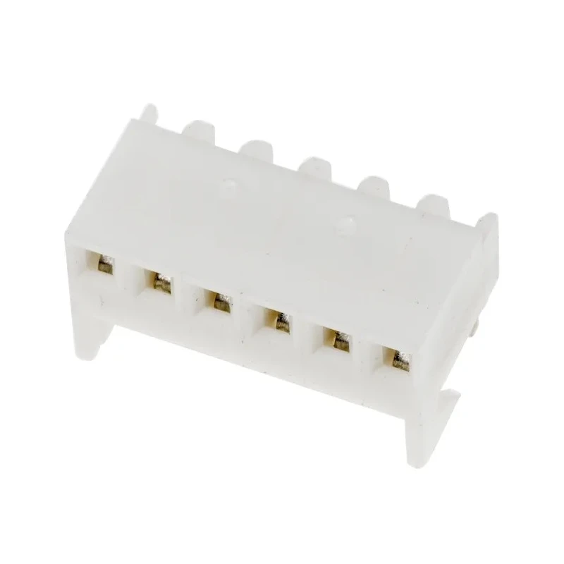 Molex KK 254 Series Right Angle Through Hole PCB Socket 6-Contact 1 Row 2.54 mm Pitch Solder 38-00-1336