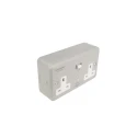 Powerbreaker PowerBreaker H 13A Passive 2 Gang RCD Socket Surface Mount IP66 Outdoor Use 250V 