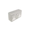 Powerbreaker PowerBreaker H 13A Passive 2 Gang RCD Socket Surface Mount IP66 Outdoor Use 250V