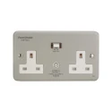 Powerbreaker PowerBreaker H 13A Passive 2 Gang RCD Socket Surface Mount IP66 Outdoor Use 250V 