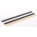 Samtec Pin Header EW Series Straight Through Hole, 50 Contacts, 2.54 mm Pitch, 1 Row, Unshrouded EW5012LS500