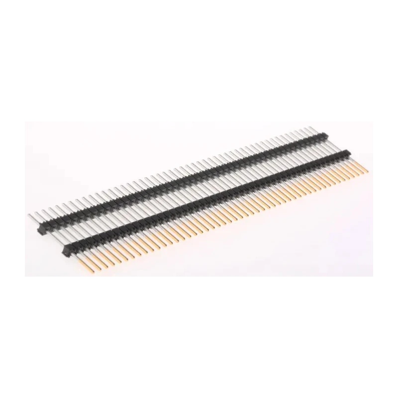 Samtec Pin Header EW Series Straight Through Hole, 50 Contacts, 2.54 mm Pitch, 1 Row, Unshrouded EW5012LS500