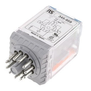 Releco PCB Power Relay 12V DC Coil 10A Switching Current 3PDT MRC Series C3-A30X / DC 12 V