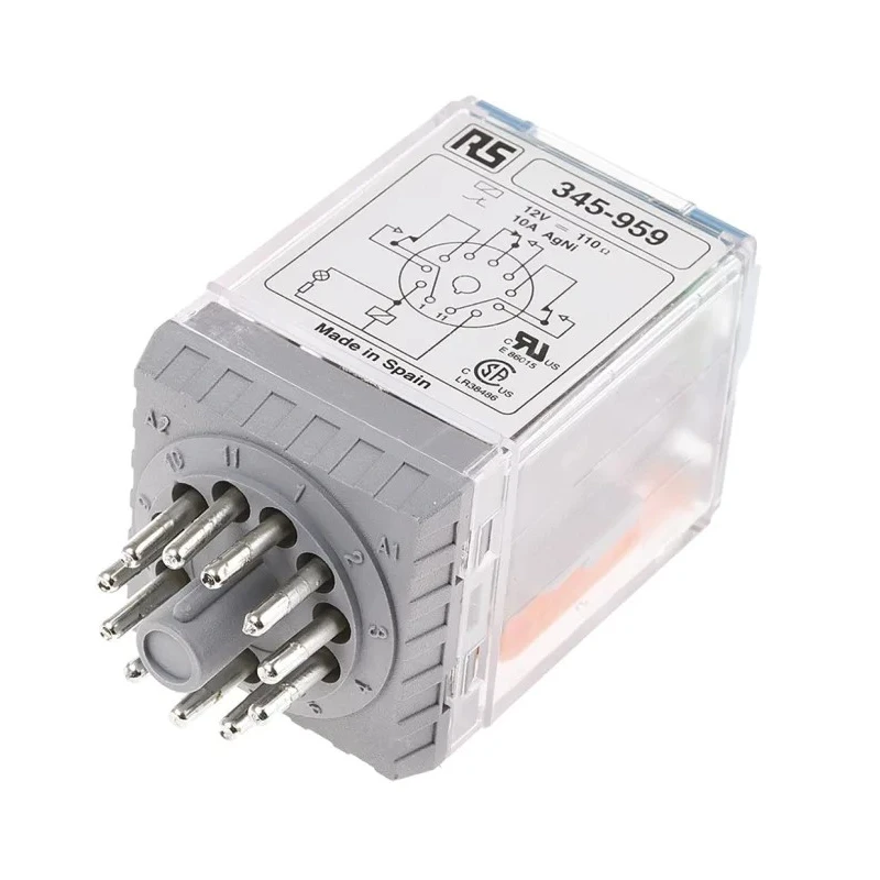Releco PCB Power Relay 12V DC Coil 10A Switching Current 3PDT MRC Series C3-A30X / DC 12 V