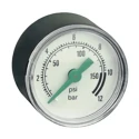 EMERSON ? ASCO 50 mm R 1/8 in Tapered Pressure Gauge 12 bar 34200062
