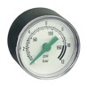 EMERSON ? ASCO 50 mm R 1/8 in Tapered Pressure Gauge 12 bar 34200062