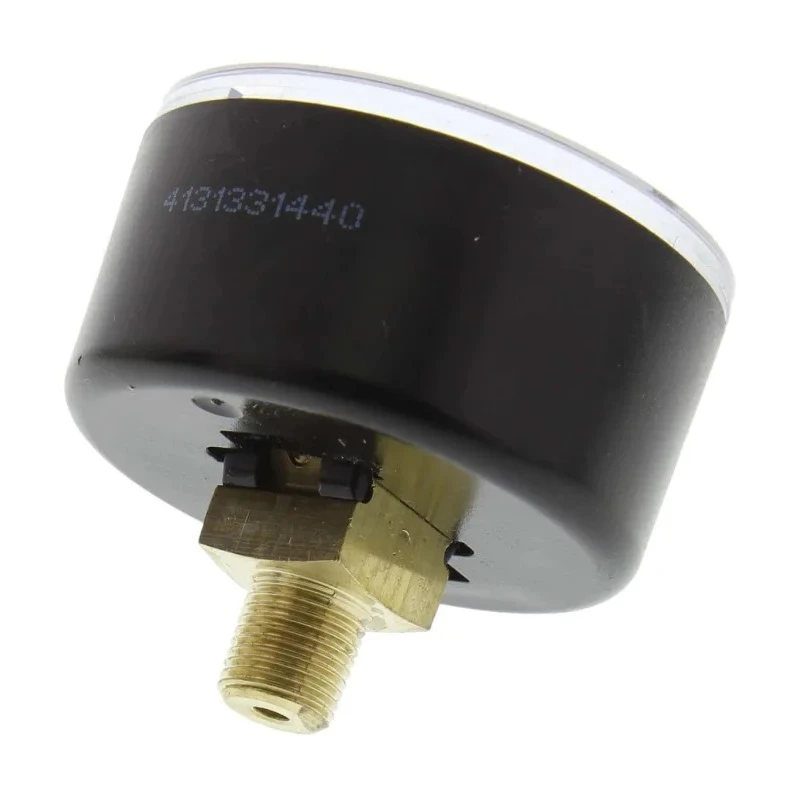 EMERSON ? ASCO 50 mm R 1/8 in Tapered Pressure Gauge 12 bar 34200062