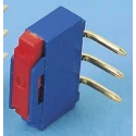 APEM PCB Slide Switch SPDT Latching 12V DC 500A Fibreglass Reinforced Polyamide NK236W