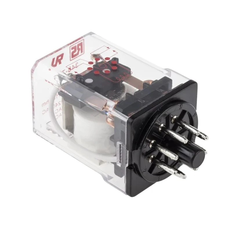 RS PRO Power Relay, 12V dc Coil, 10A Switching Current, DPDT 348-756