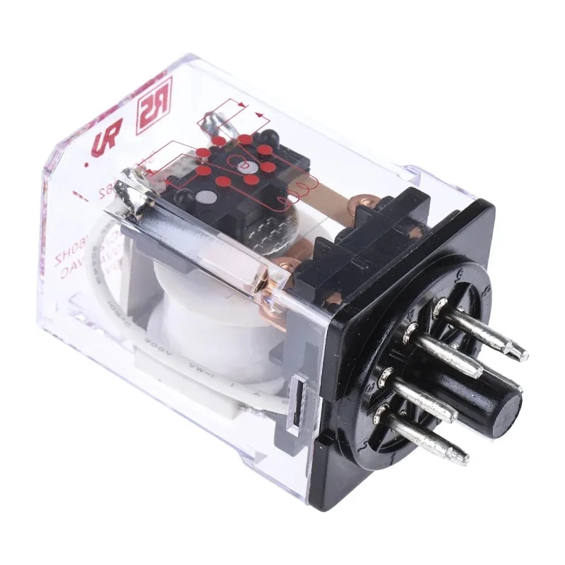 RS PRO Power Relay, 230V AC Coil, 10A Switching Current, DPDT, Silver Alloy Contact Material 348-762