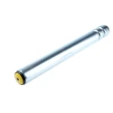 Interroll M8 Conveyor Roller, Zinc Plated Tube, 50 mm Diameter x 450 mm Length, Load Capacity 30kg, M8 Threaded 17X3JAELAE