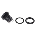 ITW Switches 76-91 Series Momentary Panel Mount Push Button Switch SPDT Clear LED IP67 250V AC 10A 76-9116/439088