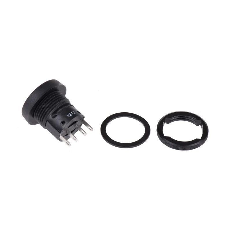ITW Switches 76-91 Series Momentary Panel Mount Push Button Switch SPDT Clear LED IP67 250V AC 10A 76-9116/439088