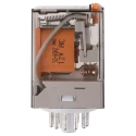 Finder Power Relay with 12V AC Coil Voltage, 10A Switching Current, 3PDT Contact Configuration 60.13.8.012.0040