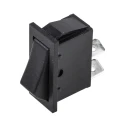 Arcolectric (Bulgin) Ltd SPST On-Off (On)-Off Aluminium Panel Mount Rocker Switch C1501AAAAA