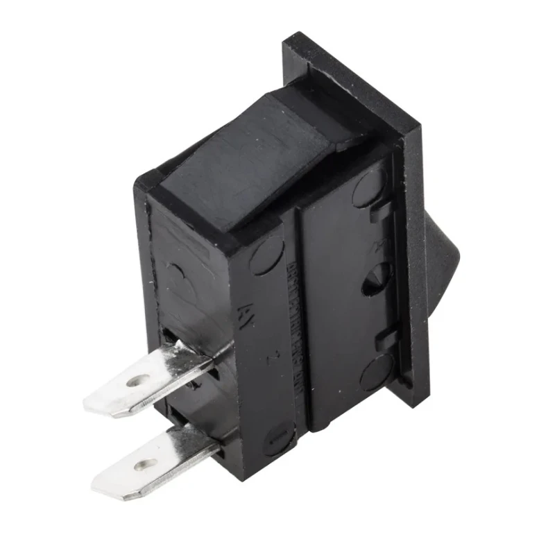 Arcolectric (Bulgin) Ltd SPST On-Off (On)-Off Aluminium Panel Mount Rocker Switch C1501AAAAA