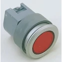 EAO Panel Mount Red LED Pilot Light 31 mm Cutout IP65 Round 704.006.218