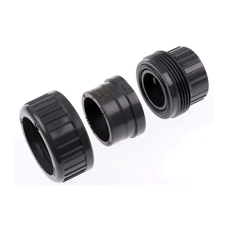Georg Fischer Plastic Pipe Fitting Straight Union 32 mm 16 bar PVC-U 721510108