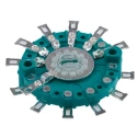 NSF Rotary Switch Wafer 25.4mm Diameter, 6 Positions, 2 Contacts, 300V AC/DC Industrial Equipment 457842/1/MA