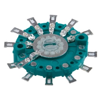 NSF Rotary Switch Wafer 25.4mm Diameter, 6 Positions, 2 Contacts, 300V AC/DC Industrial Equipment 457842/1/MA