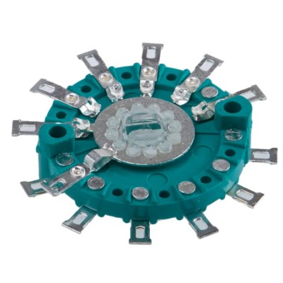 NSF Rotary Switch Wafer 25.4mm Diameter, 6 Positions, 2 Contacts, 300V AC/DC Industrial Equipment 457842/1/MA