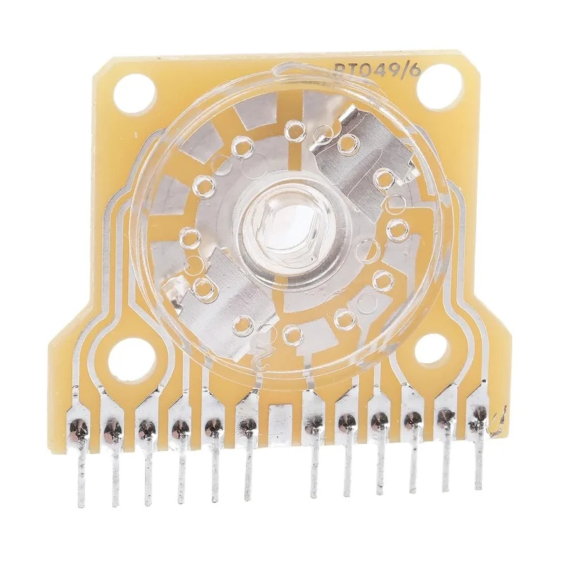 Lorlin Rotary Switch Wafer PCB mounting with 5 Positions and 2 Contacts PT602-003