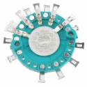 NSF Rotary Switch Wafer 25.4mm Diameter 4 Positions 3 Contacts 300V AC/DC 457843/1/MA