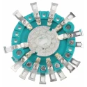 NSF Rotary Switch Wafer 25.4mm Diameter 4 Positions 3 Contacts 300V AC/DC 457843/1/MA