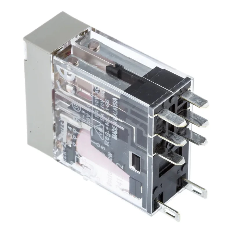Omron Power Relay 110V AC Coil 5A Switching Current DPDT Plug-In Terminal G2R-2-SN 110VAC (S)