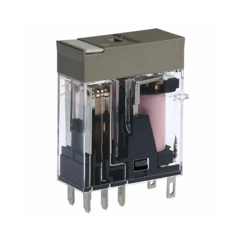 Omron Power Relay with 24V AC Coil Voltage, 5A Switching Current, DPDT Contact Configuration, Plug-In G2R-2-SN 24VAC (S)