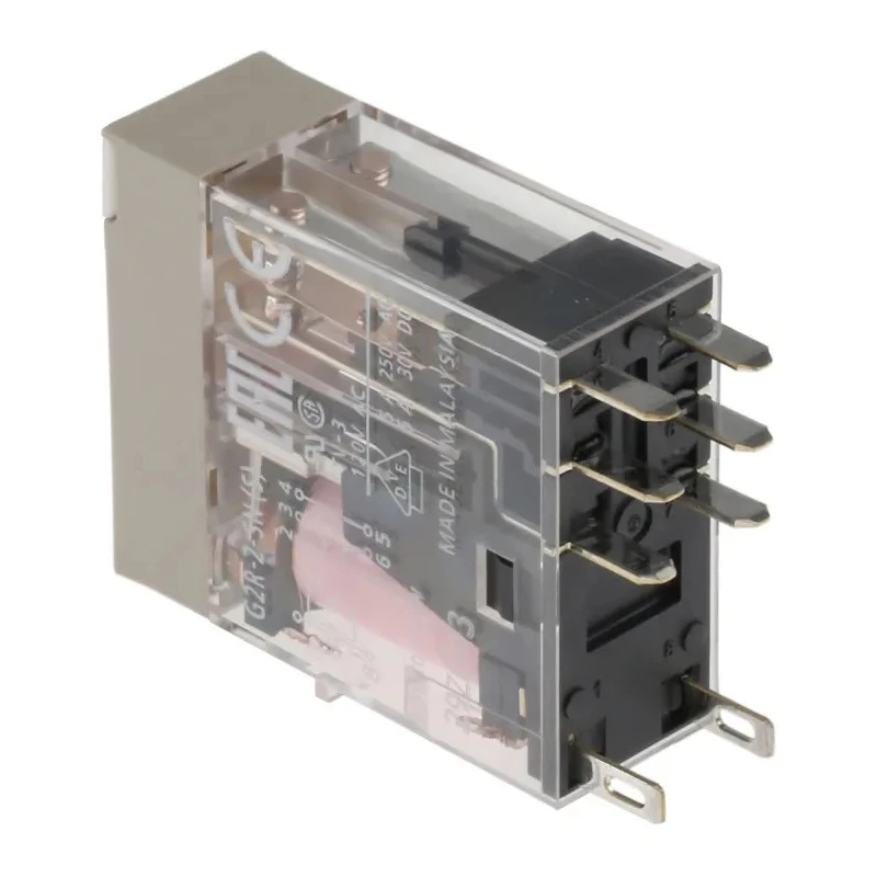 Omron Power Relay with 24V AC Coil Voltage, 5A Switching Current, DPDT Contact Configuration, Plug-In G2R-2-SN 24VAC (S)