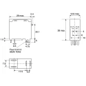 Omron Solid State Relay, 2 A Load, DIN Rail Mount, 60 V DC Load, 5-24 V DC Control, G3R-ODX02SN-UTU 5-24VDC