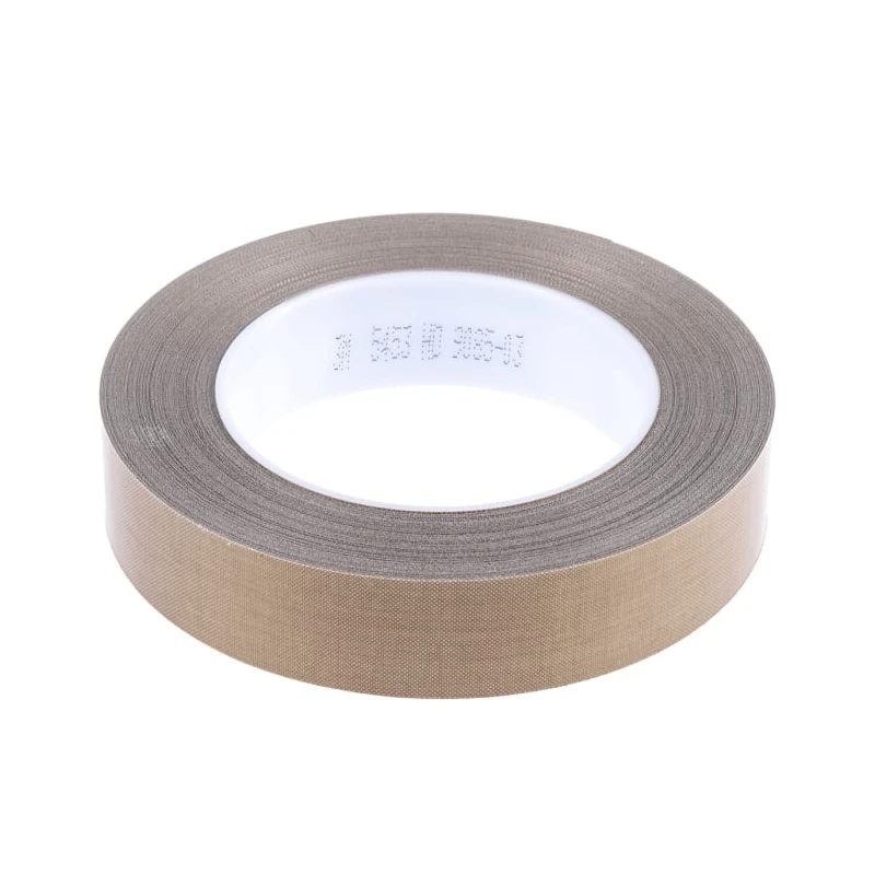 3M Brown PTFE Tape 33 m x 25mm x 0.21 mm Silicone Adhesive High-Temperature Resistant 5453 25MM